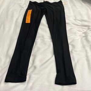 Hippie rose black soft thin leggings